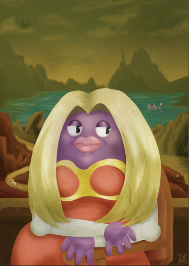 Releitura "Monalisa"