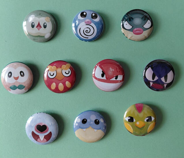Mini Bottons